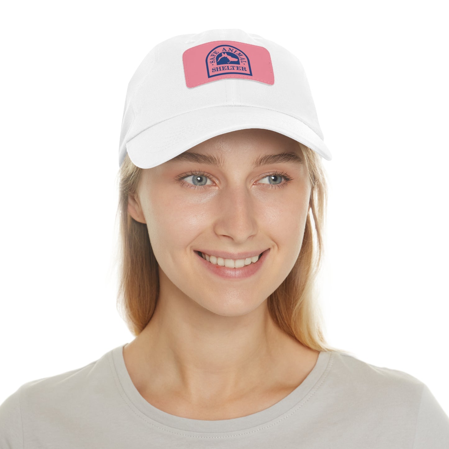 SAS Logo Dad Hat with Leather Patch (Rectangle)