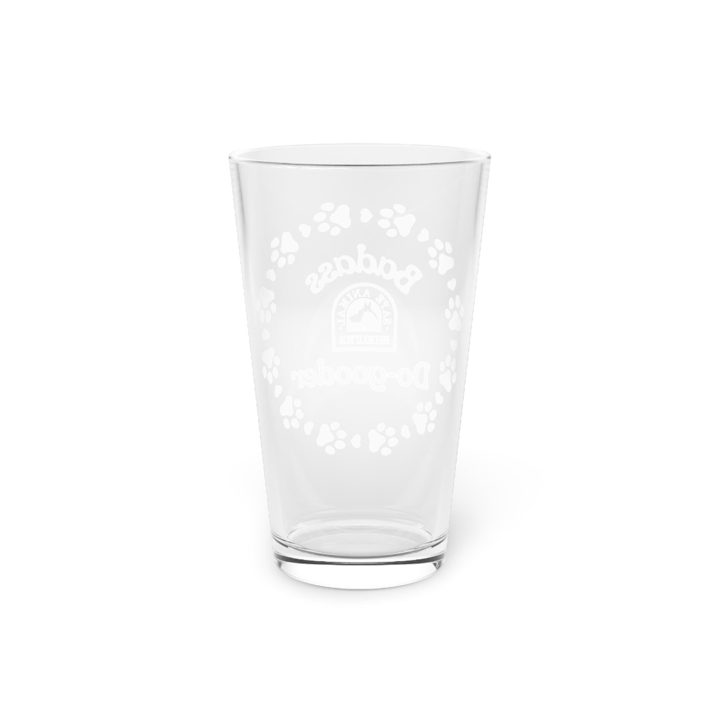 Badass Pint Glass, 16oz