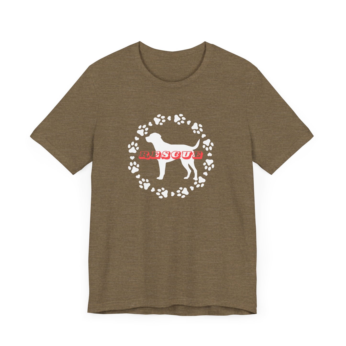 Rescue Dog Unisex Jersey Short Sleeve Tee