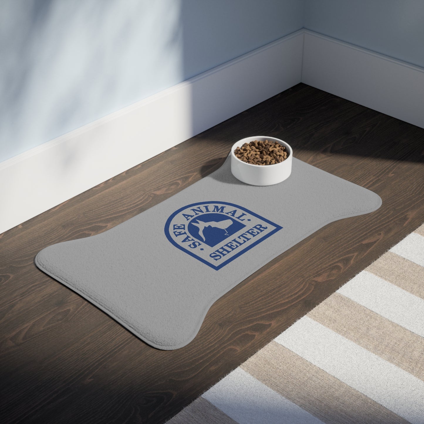 SAS Logo Pet Feeding Mats