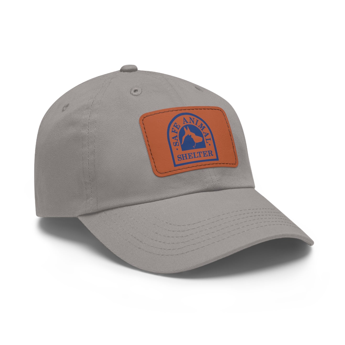 SAS Logo Dad Hat with Leather Patch (Rectangle)