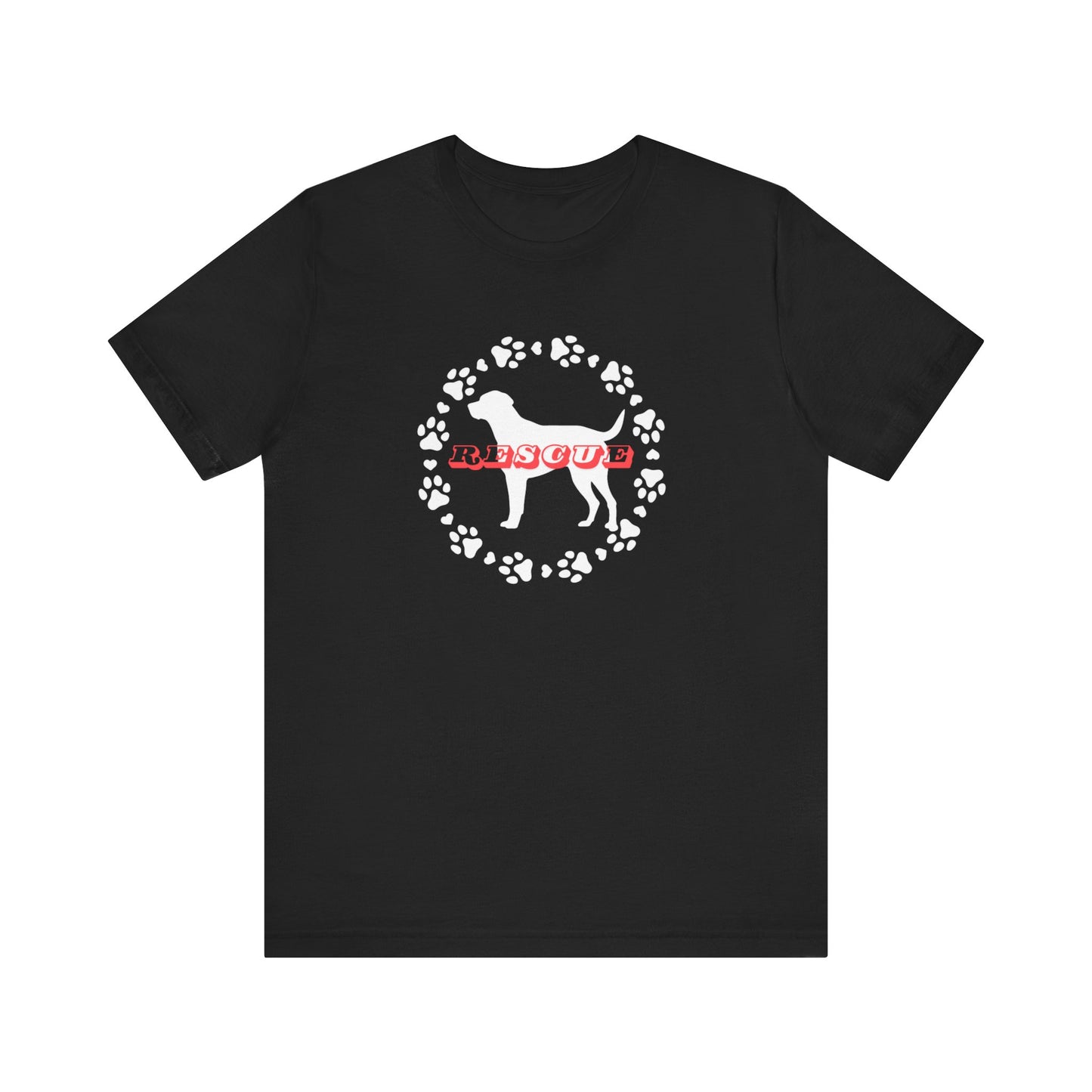 Rescue Dog Unisex Jersey Short Sleeve Tee