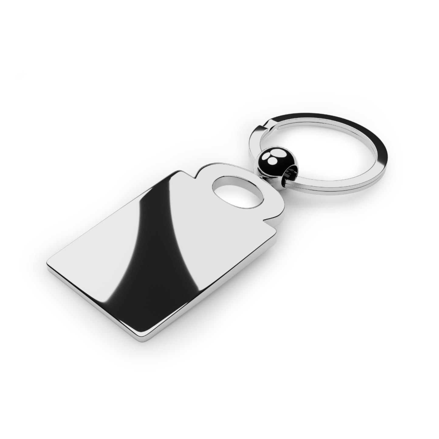 SAS Logo Rectangle Photo Keyring