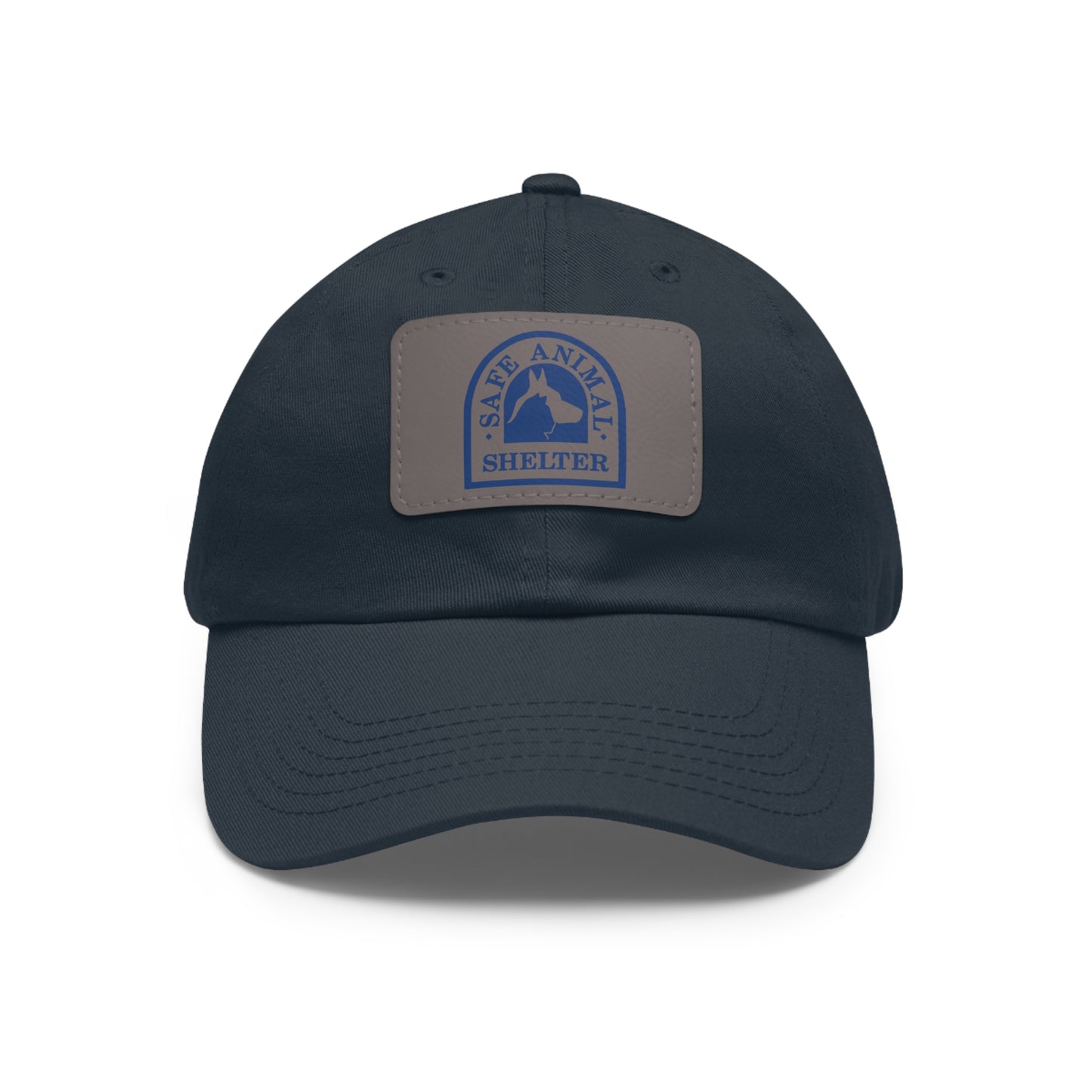 SAS Logo Dad Hat with Leather Patch (Rectangle)