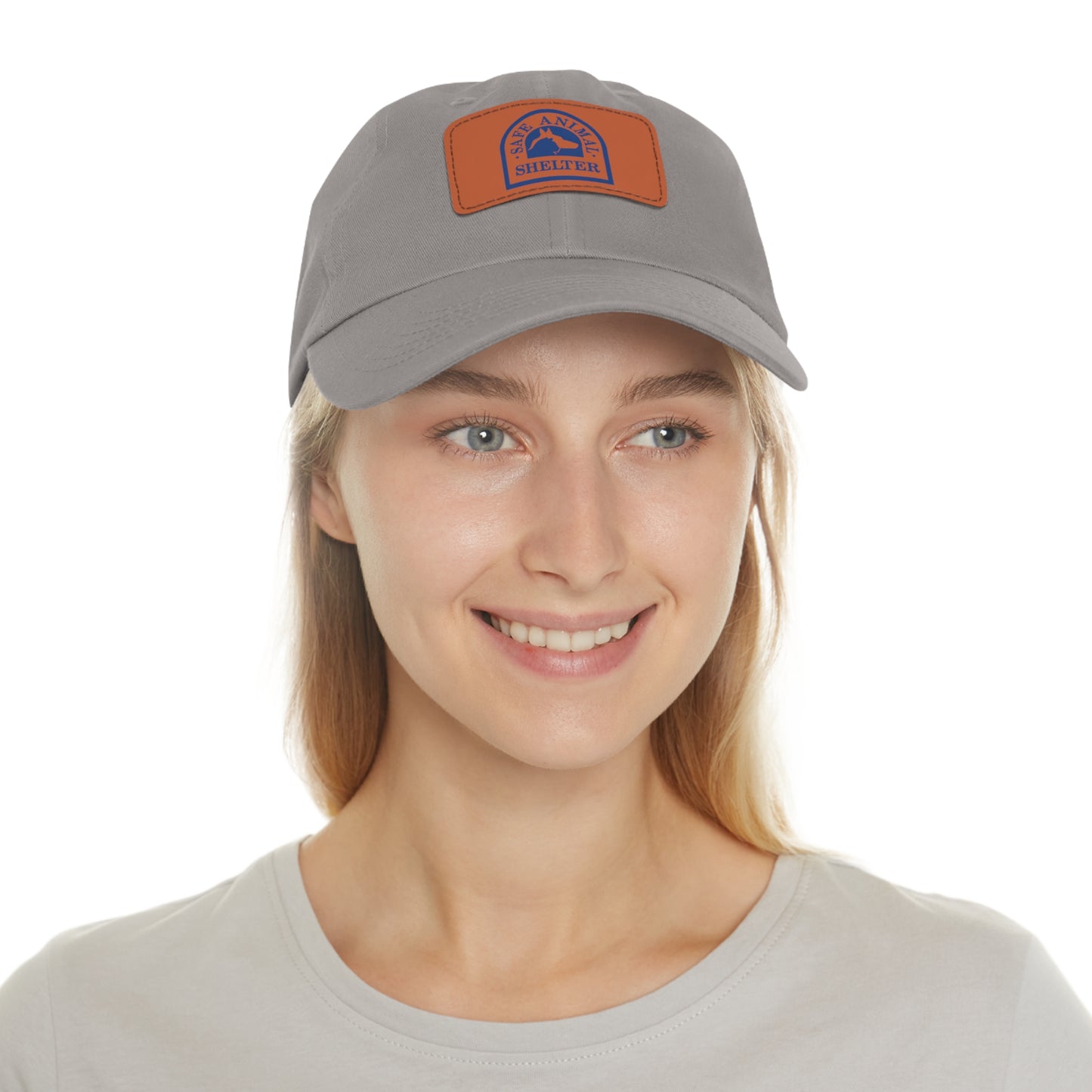SAS Logo Dad Hat with Leather Patch (Rectangle)
