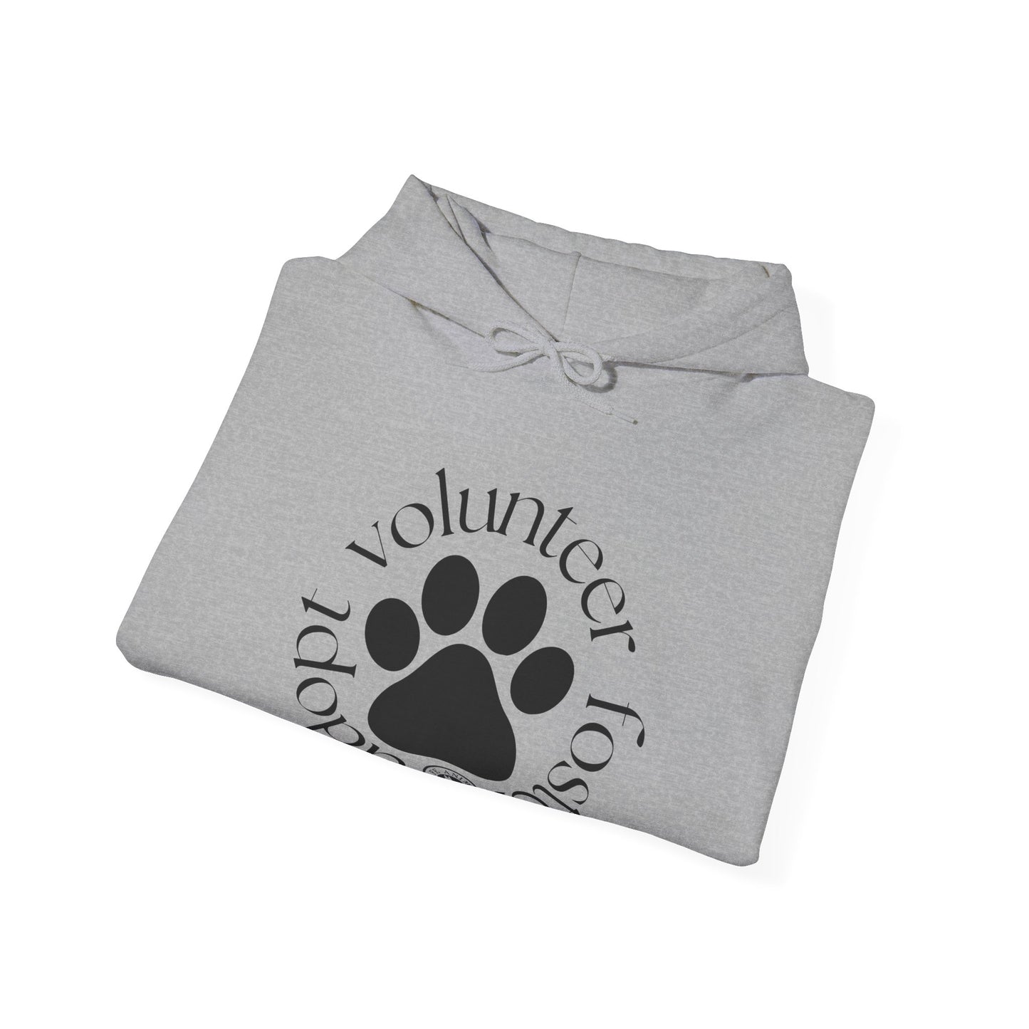 Volunteer, foster, adopt Unisex Heavy Blend™ Hooded Sweatshirt