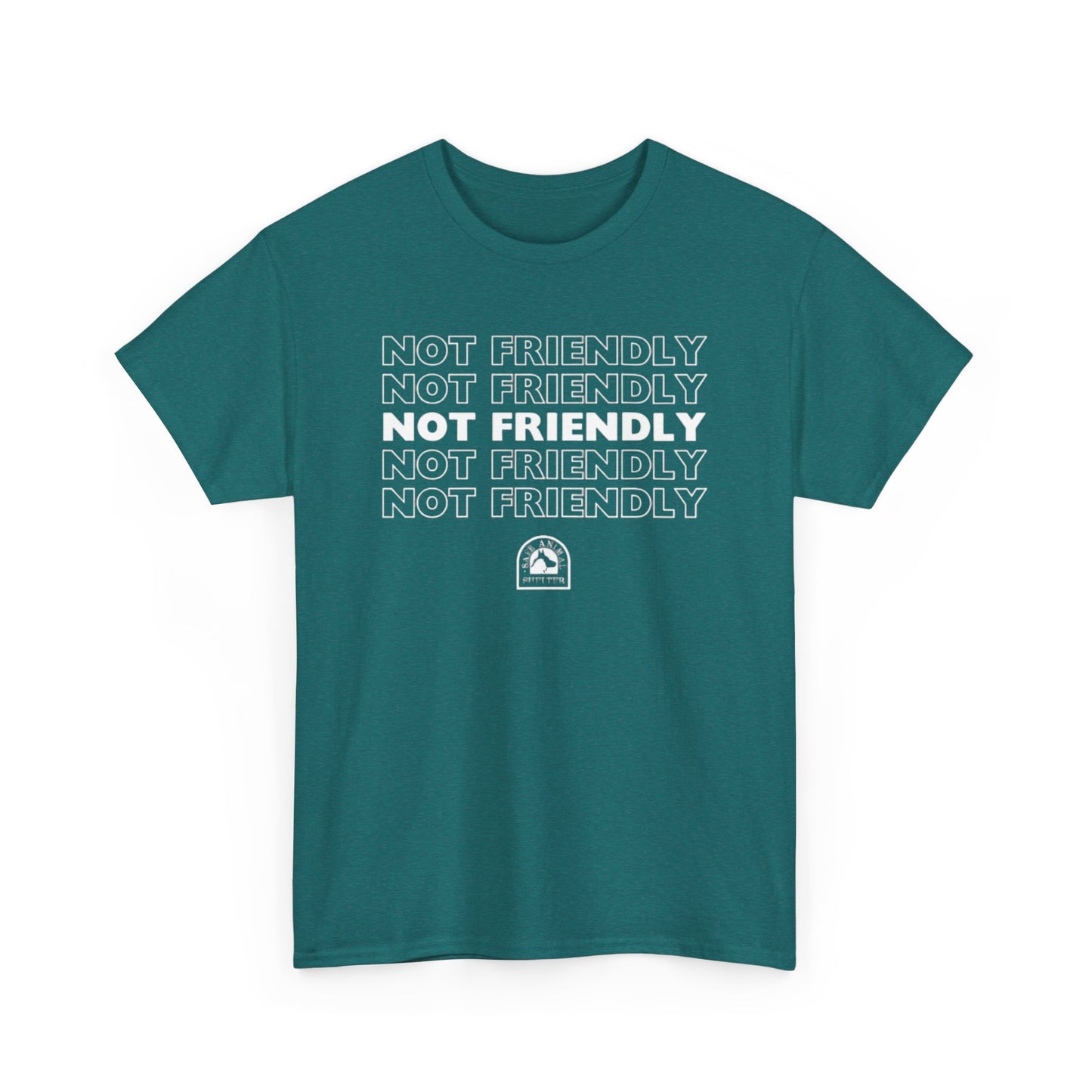 Not Friendly Heavy Cotton Tee