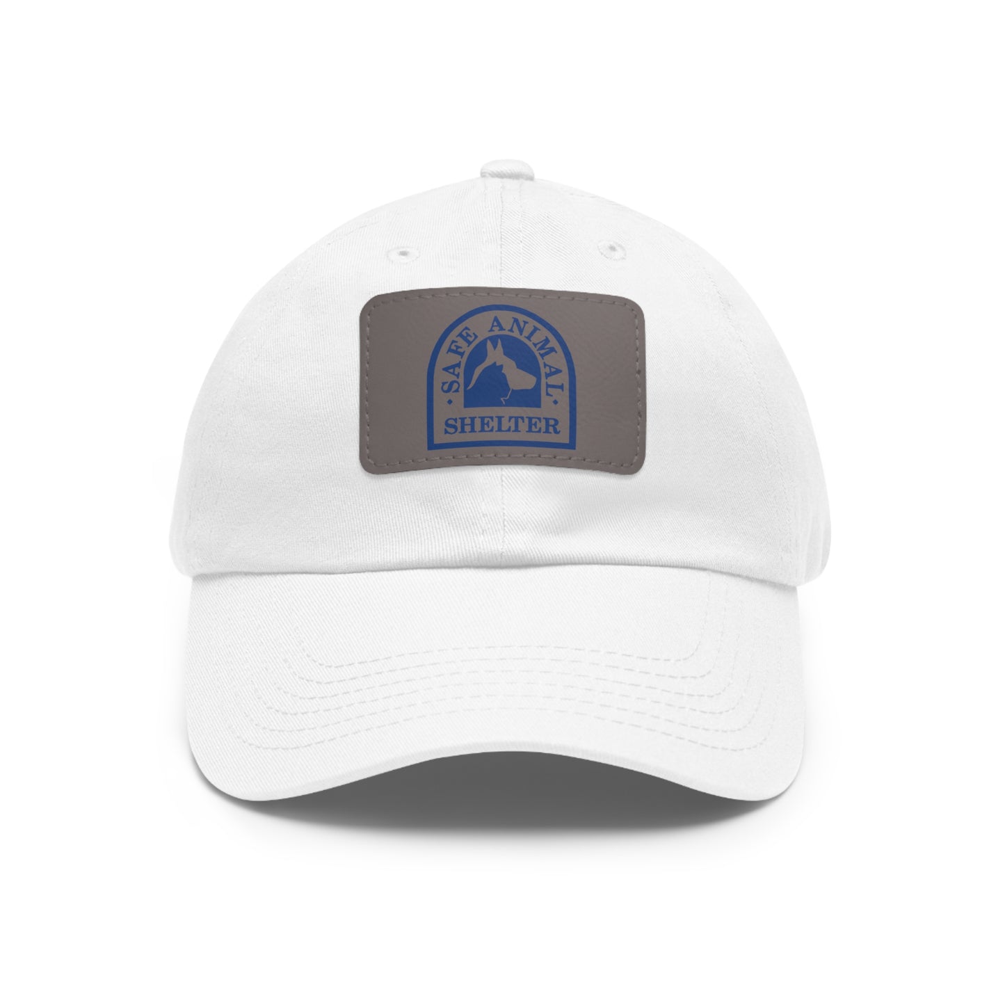 SAS Logo Dad Hat with Leather Patch (Rectangle)