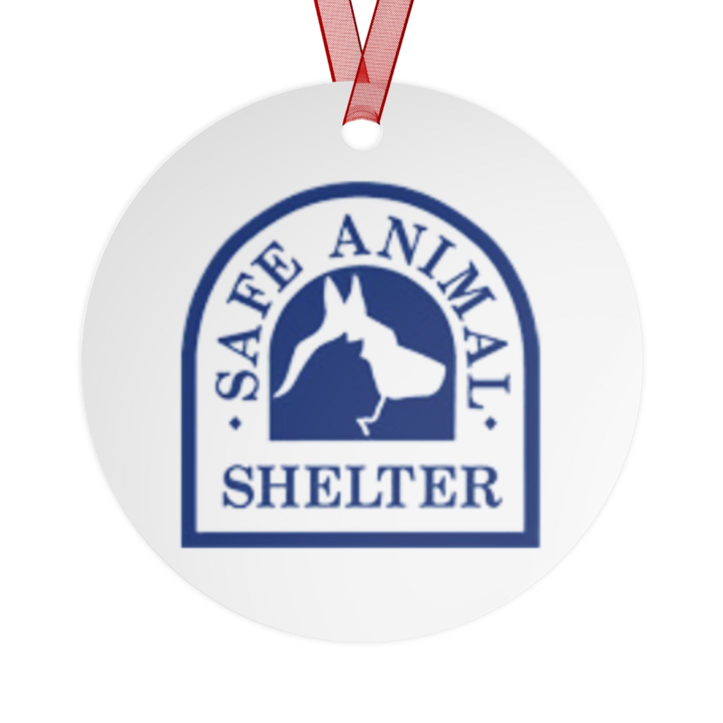 Rescue Dog Metal Ornaments