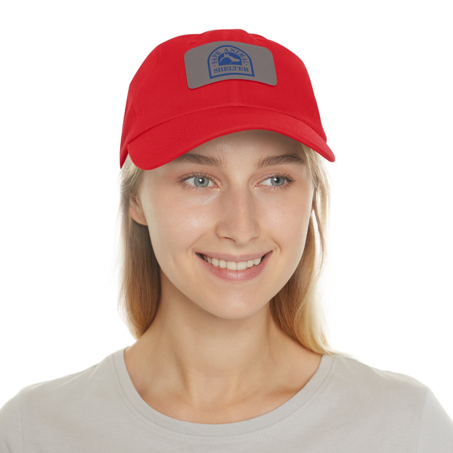 SAS Logo Dad Hat with Leather Patch (Rectangle)