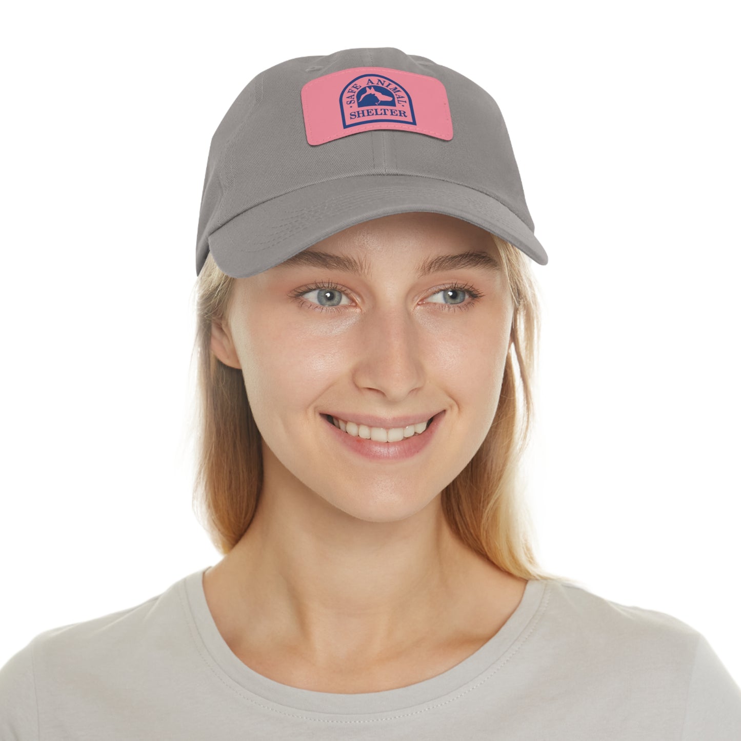 SAS Logo Dad Hat with Leather Patch (Rectangle)