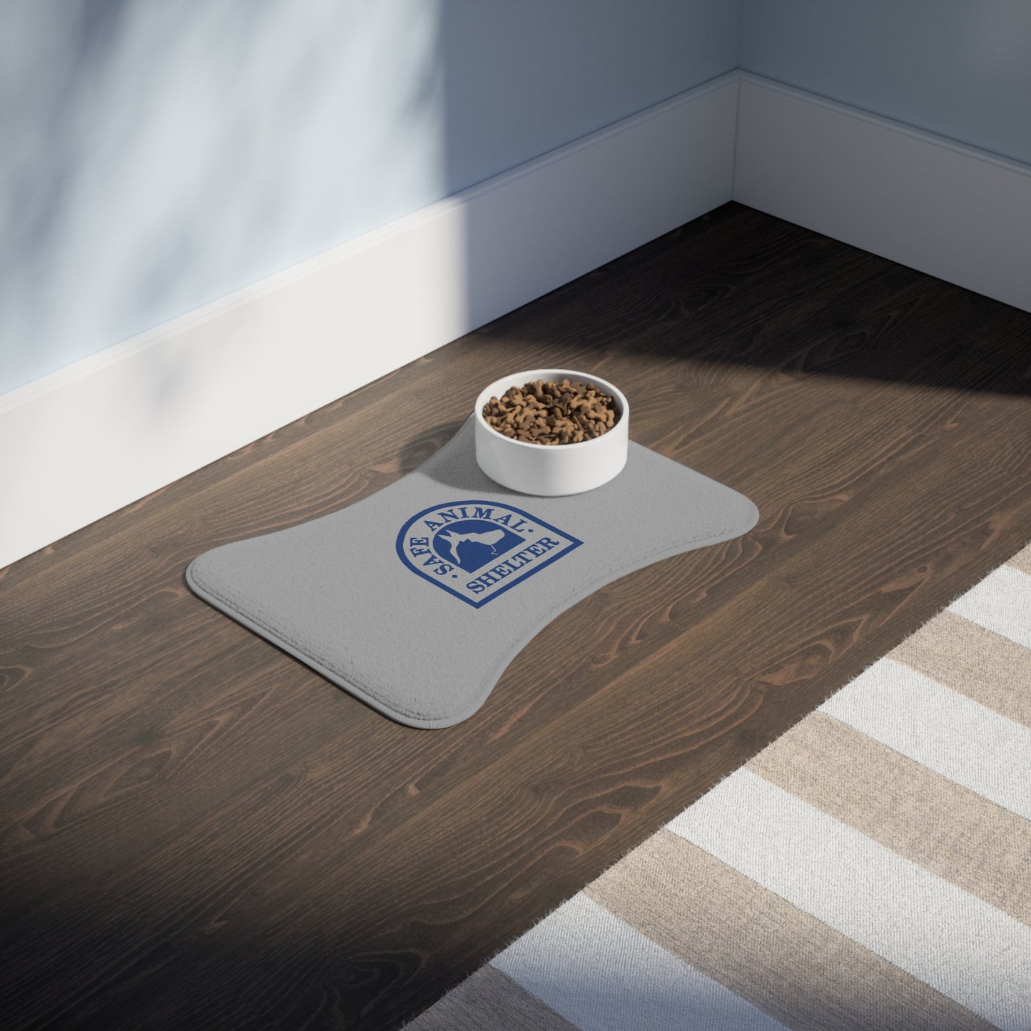 SAS Logo Pet Feeding Mats