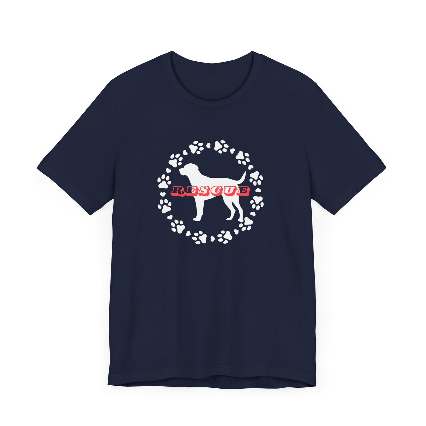 Rescue Dog Unisex Jersey Short Sleeve Tee