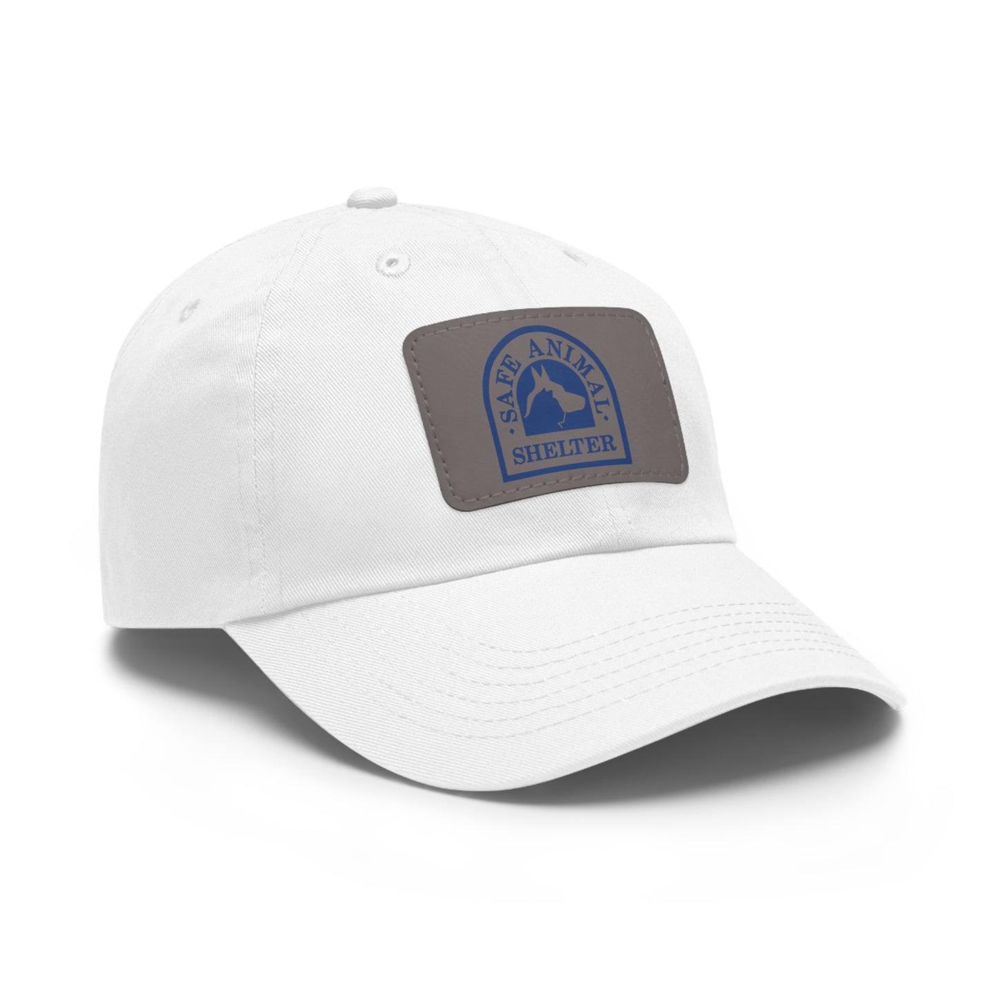 SAS Logo Dad Hat with Leather Patch (Rectangle)